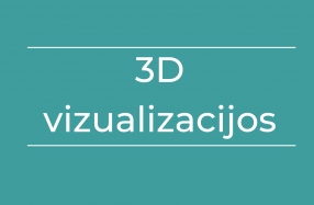 3D vizualizacijos su kainomis